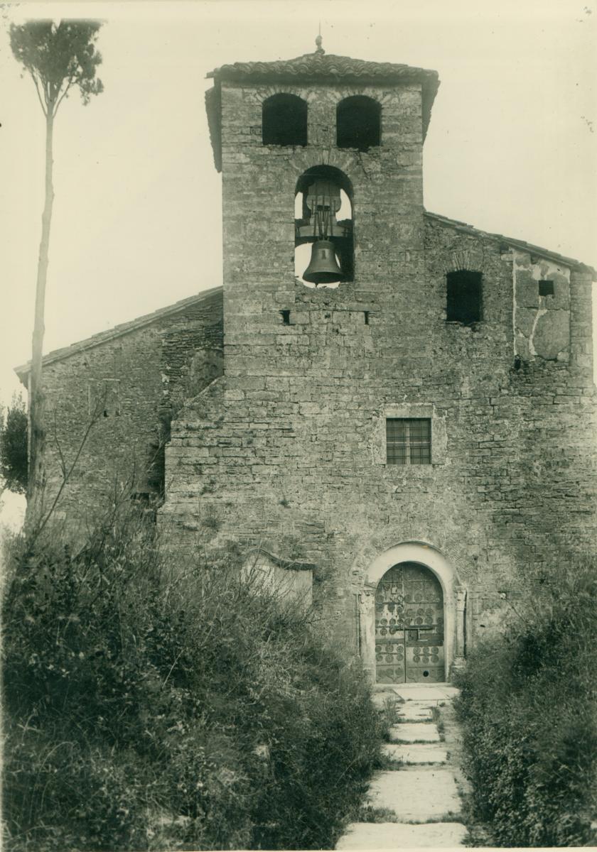 Vista església antiga